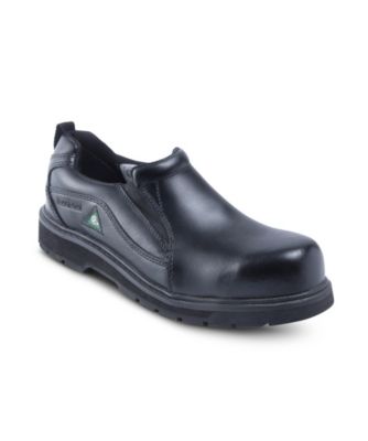 mens black steel toe shoes