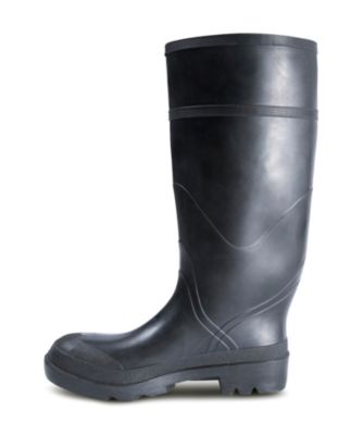 mens black rubber boots