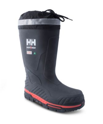 insulated rubber work boots