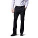 Men's Perfectly Pressed Flat Front Slim Fit Pants - Black