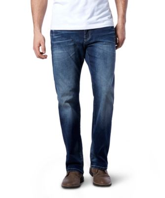 buffalo six x slim straight stretch jeans