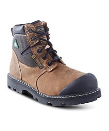 LP Royer Men's 6 Inch Metal Free Composote Toe Composite Plate Work Boots
