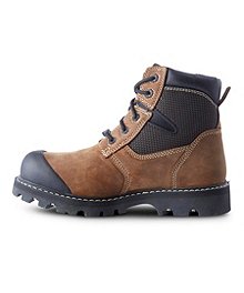 LP Royer Men's 6 Inch Metal Free Composote Toe Composite Plate Work Boots