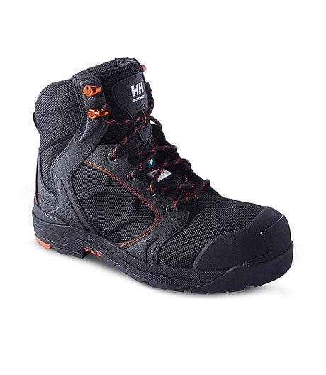 Men's 6 Inch Aluminum Toe Composite Plate Ultra Light Work Boots - Black |  Mark's