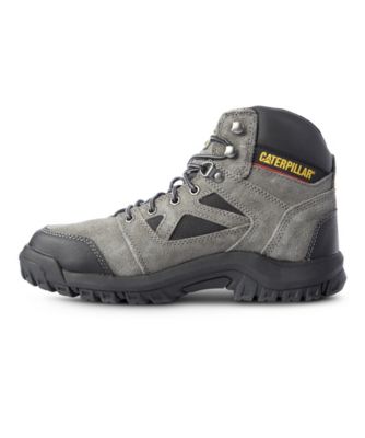 grey steel toe boots