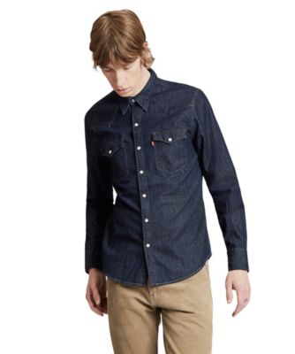 levi western shirt