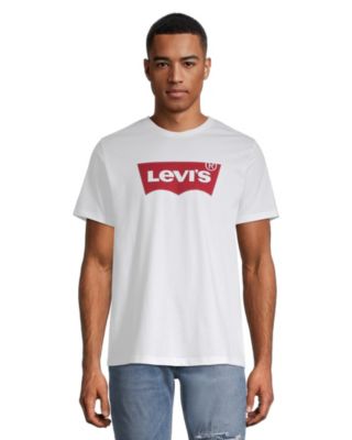 levi's batwing t shirt white