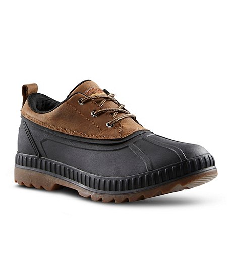 Men's Badlands Quad Comfort Waterproof Duck Shoes - Brown