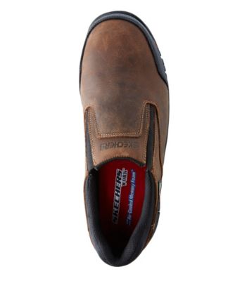 skechers steel toe work shoes with memory foam