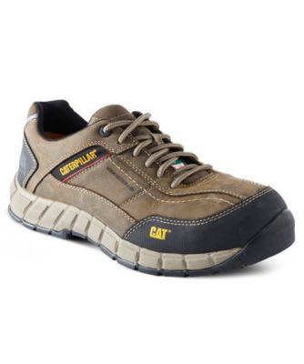 Caterpillar Men's Metal Free Streamline Leather CTCP Athletic Shoe Grey Size 12W 