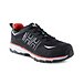 Men's Aluminum Toe Composite Plate Low Cut Athletic Safety Shoes - Black