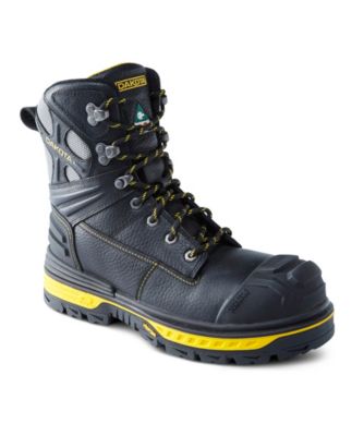 composite toe black work boots