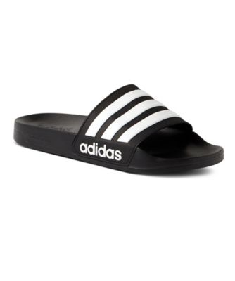 adidas slides mens grey