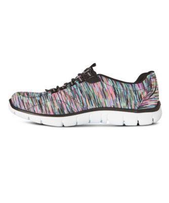 skechers be lite classic fit bungee slip on shoe
