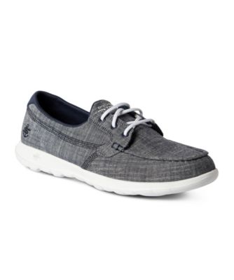 skechers womens gowalk isla boat shoes