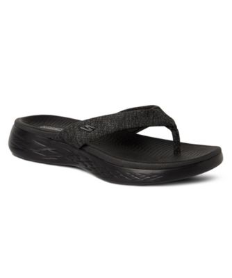 skechers on the go arrow flip flops