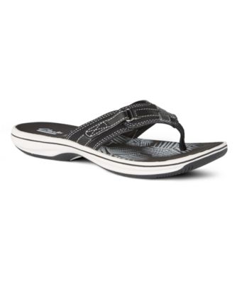 clarks women's breeze sea thong sandals