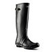 Women's Mist Tall Waterproof Rubber Rain Boots - Black