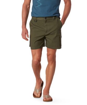 Men's Canvas Stretch Cargo Pocket Hiking Shorts WindRiver