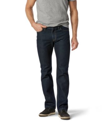 Basic Straight Leg Dark Wash Jeans 