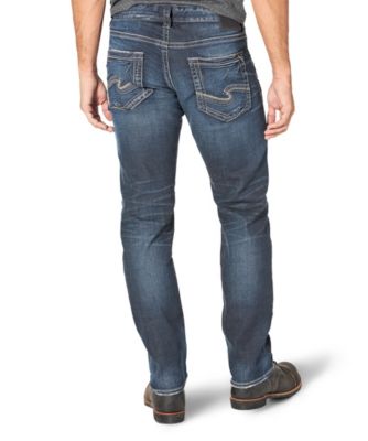 relaxed fit tapered jeans