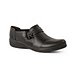 Women's Cheyn Madi Slip On Leather Shoes - Black