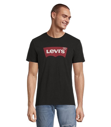 Men's Batwing Standard Fit Crewneck Graphic T Shirt