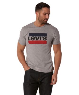 mens grey levis t shirt