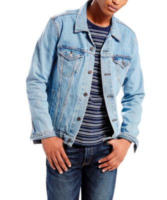 levi's trucker jacket medium stonewash