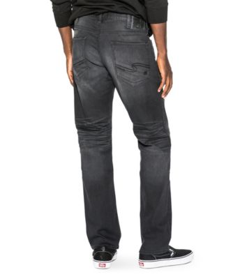 silver jeans black
