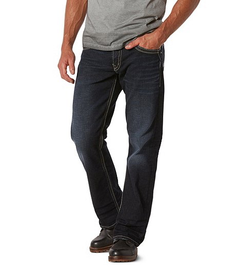 Men's Gordie Loose Fit Straight Leg Jeans - Dark Wash