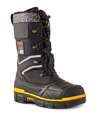 steel toed winter boots