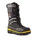 8530 Steel Toe Steel Plate Safety Winter Felt Pack Boots - Black