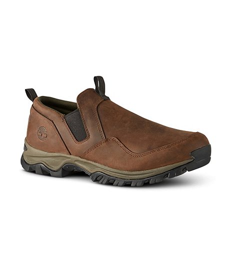 Laboratorio acantilado Portal Men's Mt Maddsen Slip On Leather Shoes Brown - Wide | Mark's