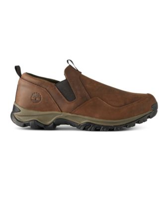 timberland leather slip on shoes