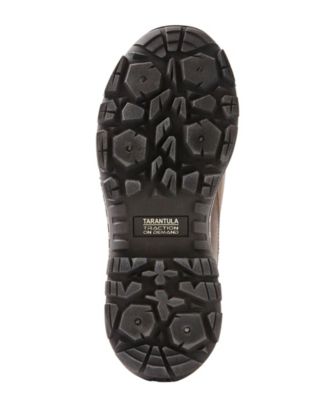 snow boots with retractable spikes