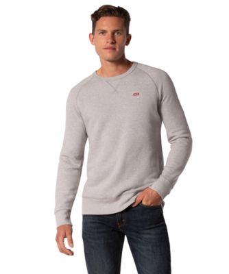 grey crew neck sweatshirt mens