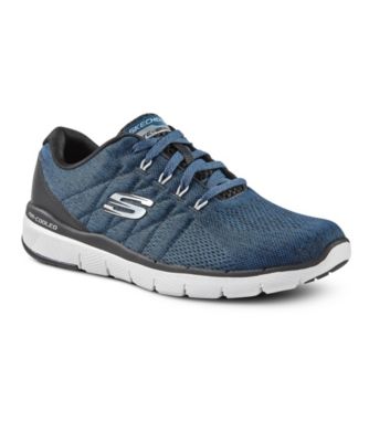 skechers homme argent