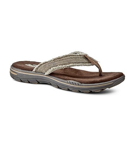 Men's Evented Arven Relaxed Fit Sandals - Chocolate