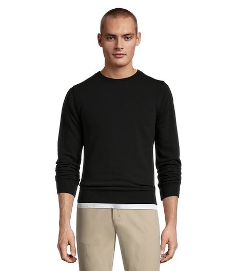 Men's Basic Fleece Crewneck Sweatshirt - Tall
