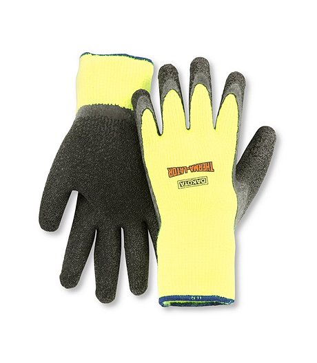 Rubber Hi-Vis Gloves