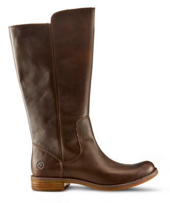 womens tall black timberland boots