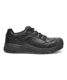 Keen Utility Men's Composite Toe Composite Plate Rossland Work Shoes Black - ONLINE ONLY