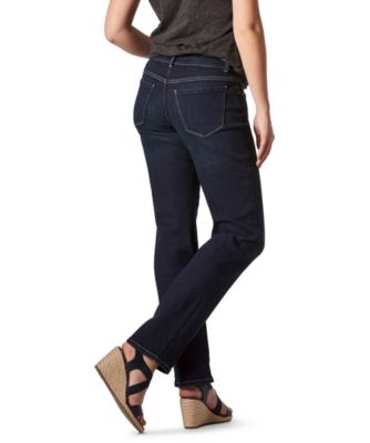 women's curvy straight leg jeans