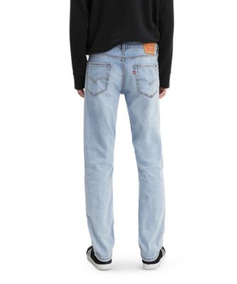 levi jeans with red stitching