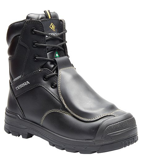 Men's Composite Toe Composite Plate Barricade External MET 8 Inch Waterproof Work Boots - ONLINE
