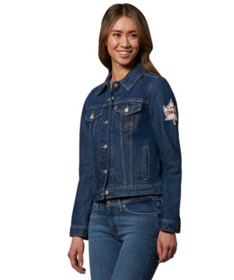 levi's women's original trucker denim jacket