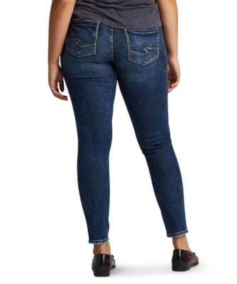 silver elyse skinny jeans