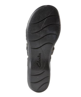 clarks womens leisa grace slide sandals