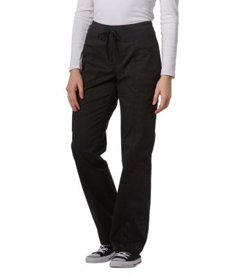 Women's Elastic Waistband Woven Pull-On Pants available in Regular